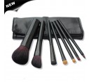 7pcs Black Makeup Brush Set