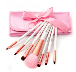  Cerro Qreen 7pcs Pink/Black Makeup Brush Set