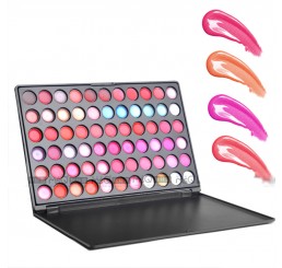 MSQ 66 Colors Lip Gloss Palette 