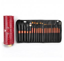 MSQ 21pcs Barrelled Makeup Brush Set