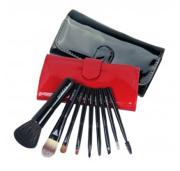 ZOERYA 9pcs  Portable Makeup Brushes Set