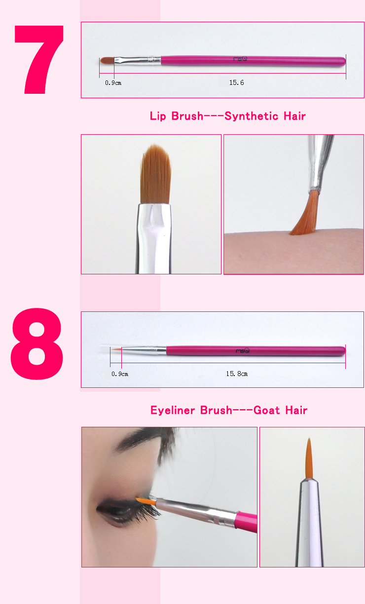 Goat Hair brushes 7
