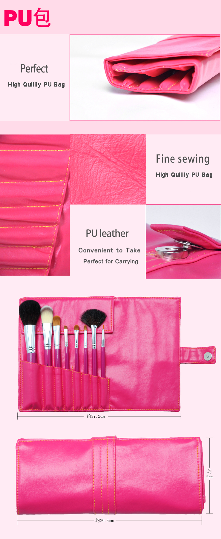 Goat Hair brushes 9